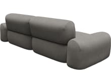Beckett Isla Soft Grey Modular Sofa - 2 Seater color Isla Soft Grey
