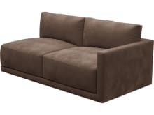 Haven Muse Chocolate Right Arm Facing 3 Seater Sofa Module color Muse Chocolate