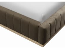 Brentwood Gas Lift Bed Tribute Walnut color Tribute Walnut