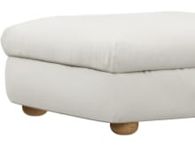 Tully Tribute Shell Ottoman color Tribute Shell