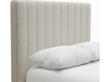 Brentwood Gas Lift Bed Boucle Ivory color Boucle Ivory