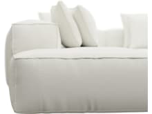 Riley Tribute Shell Modular Sofa - Arm, 2x Armless, Corner, Left Terminal color Tribute Shell