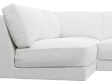 Monica Noa Fog Sofa - 4 Seater LAF Terminal color Noa Fog
