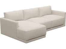 Haven Santa Fe Sand Chaise Sofa - 3 Seater color Santa Fe Sand