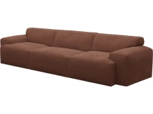 Copenhagen Muse Rust Sofa - 3 Seater color Muse Rust