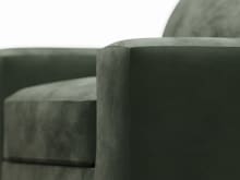 Monica Muse Forest Armchair color Muse Forest