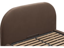 Capri Gas Lift Bed Muse Chocolate color Muse Chocolate