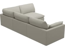 Willow California Ivory Corner Sofa - 4 Seater RAF Terminal color California Ivory