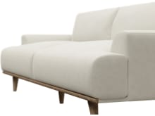 Dane Muse Flax Sofa - 3 Seater color Muse Flax