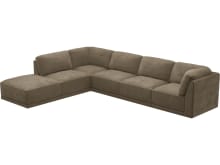 Emily Modular Sofa Tribute Walnut - 6 Piece color Tribute Walnut