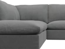 Willow Maya Flint Modular Sofa - 5 Seater LAF Terminal color Maya Flint