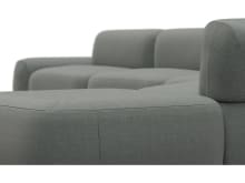 Beckett Tribute Storm Modular Sofa - 7 Piece color Tribute Storm