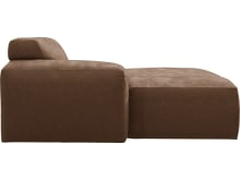 Copenhagen Tribute Chestnut Left Arm Facing Chaise Module color Tribute Chestnut