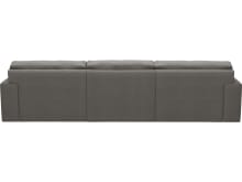 Monica Isla Soft Grey Chaise Sofa - 3 Seater color Isla Soft Grey