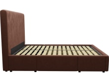 Aria Drawer Bed Muse Rust color Muse Rust