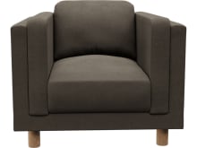 Hayes Muse Mink Armchair color Muse Mink