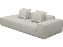 Riley California Ivory Modular Sofa - 1x Arm, 1x Armless, 1x Left Terminal color California Ivory