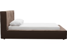 Riley Muse Chocolate Bed Frame color Muse Chocolate