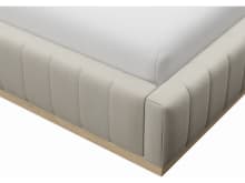 Brentwood Gas Lift Bed Toorak Pearl color Toorak Pearl