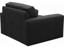 Monica Plaza Flint Grey Armchair color Plaza Flint Grey