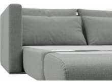 Porter Tribute Storm 3-Seater Sofa Bed color Tribute Storm