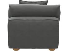 Tully Maya Flint Armless Sofa Chair Module color Maya Flint