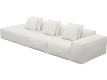 Riley Tribute Ice Modular Sofa - 1x Arm, 2x Armless, 1x Left Terminal color Tribute Ice