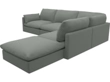 Willow Tribute Storm Modular Sofa - 5 Seater RAF Terminal color Tribute Storm
