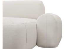 Beckett Tribute Ice Chaise Sofa - 3 Seater color Tribute Ice