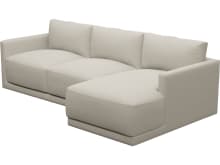 Haven Apt Isla Sea Pearl Chaise Sofa color Isla Sea Pearl