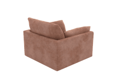 Willow Muse Dusk Armchair color Muse Dusk