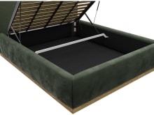 Haven Gas Lift Bed Muse Forest color Muse Forest