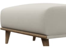 Dane Toorak Pearl Ottoman color Toorak Pearl