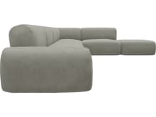 Beckett Toorak Pebble Modular Sofa - 7 Piece color Toorak Pebble