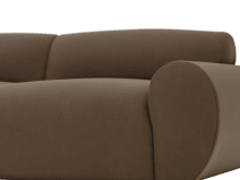 Malmo Blaze Mocha Sofa - 5 Seater LAF Terminal color Blaze Mocha