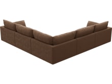 Willow Tribute Chestnut Corner Sofa - 5 Seater color Tribute Chestnut