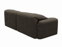 Clarence Muse Mink Sofa - 4 Seater color Muse Mink