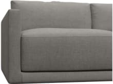 Haven Isla Soft Grey Left Arm Facing 3 Seater Sofa Module color Isla Soft Grey