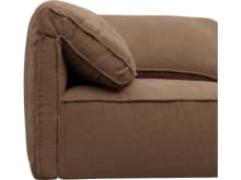 Kai Tribute Chestnut Modular Sofa - 5 Seater color Tribute Chestnut