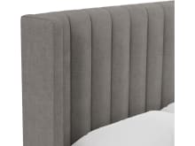 Isabella Bed Isla Soft Grey color Isla Soft Grey