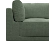 Haven Tribute Dark Jade Corner Sofa Chair Module color Tribute Dark Jade