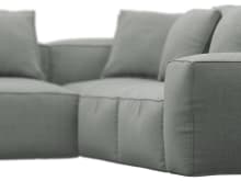 Riley Tribute Storm Modular Sofa - Arm, 2x Armless, Corner, Left Terminal color Tribute Storm