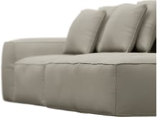 Riley Plaza Natural Modular Sofa - 1x Arm, 1x Armless, 1x Right Terminal color Plaza Natural