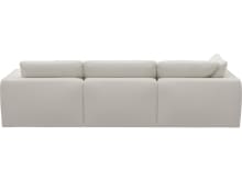Cloud Deep Tribute Ice Modular Sofa - 3 Seater Chaise color Tribute Ice
