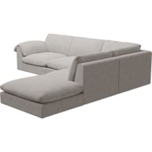 Ludlow Avon Mineral Sofa - 5 Seater RAF Terminal color Avon Mineral