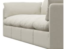 Willow Muse Flax Modular Sofa - 4 Seater color Muse Flax