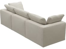Cloud Boucle Ivory Modular Sofa - 3 Piece color Boucle Ivory
