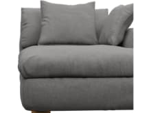 Tully California Slate Chaise Right Arm Facing Module color California Slate