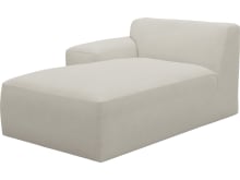 Copenhagen Toorak Pearl Left Arm Facing Chaise Module color Toorak Pearl