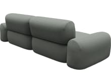 Beckett Tribute Storm Modular Sofa - 2 Seater color Tribute Storm